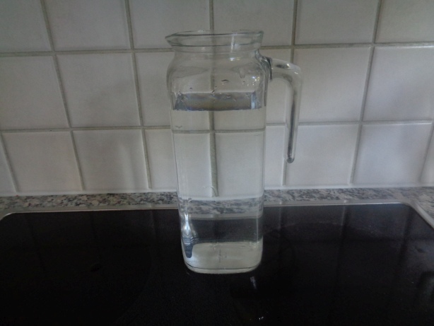 2.5 Liter Wasser
