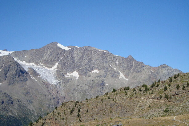 Balfrin (3795m), Schilthorn (3402m), Lammenhorn (3190m)