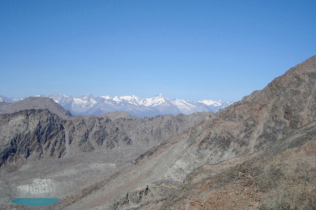Doldenhorn, Fründenhorn, Blüemlisalp, Wyssi Frau, Bietschhorn