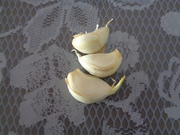 3 Knoblauchzehen