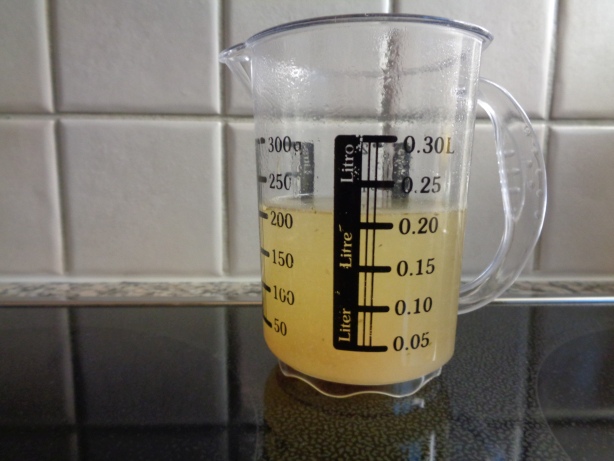 2 Deziliter Bouillon