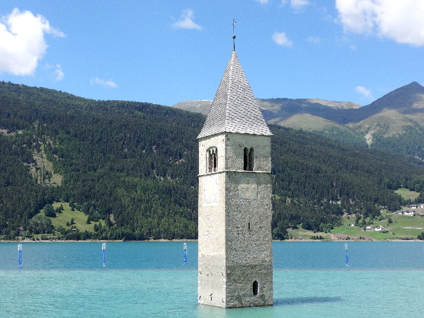 Kirche - Graun im Vinschgau / Curon - Venosta (I)