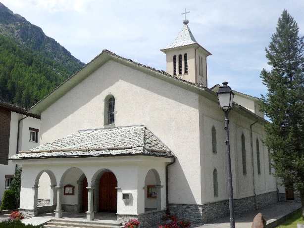 Pfarrkirche zum kostbaren Blut - Saas-Balen