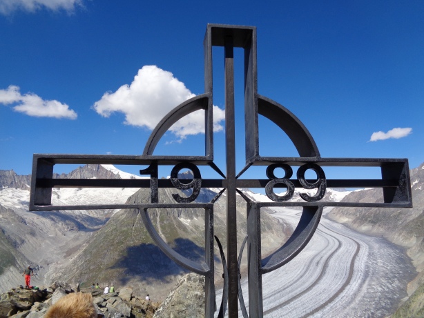 Gipfelkreuz Eggishorn (2927m)