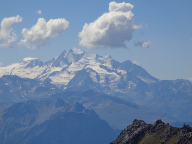 Mischabel - Täschhorn (4490m), Dom (4545m), Lenzspitze (4294m)