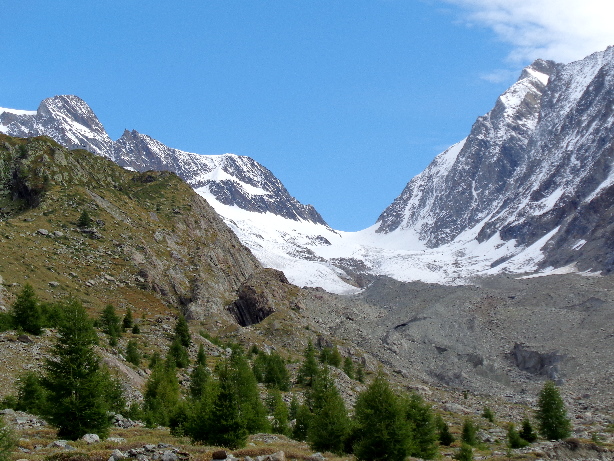 Lötschenlücke (3173m), Langgletscher