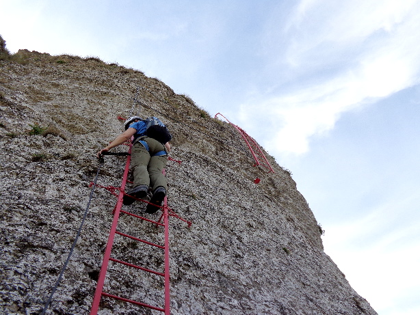 The second and third ladder