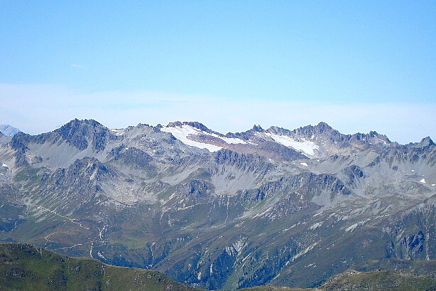 Vertinesberg (2855m), Vollandspitze (2928m), Patteriol (3056m)