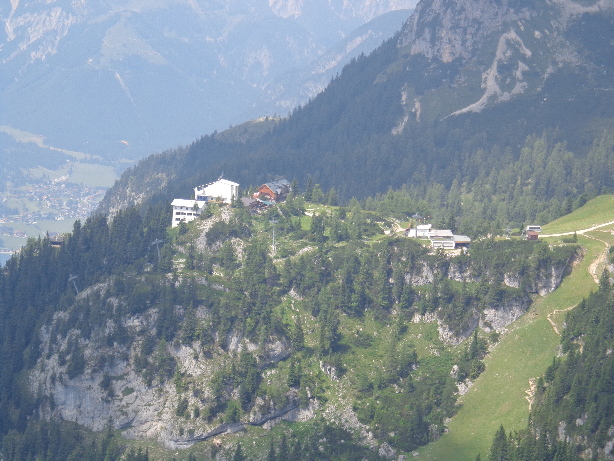 Bergstation Rofanbahn und Erfurter Hütte (1834m)