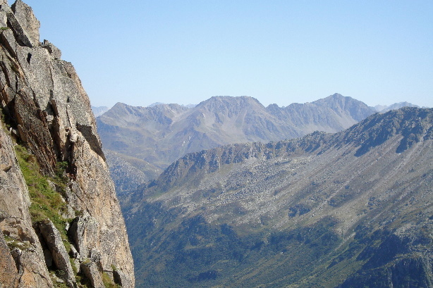 Pazolastock (2740m), Rossbodenstock (2836m), Badus (2928m)
