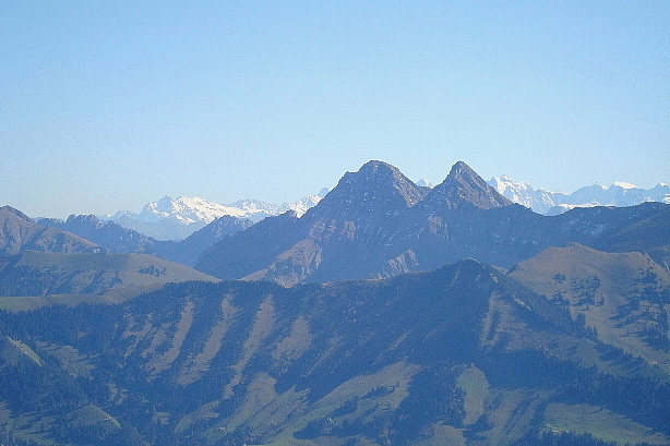 Wetterhorn, Bärglistock, Dent de Brenleire, Dent de Folliéran, Les Merlas