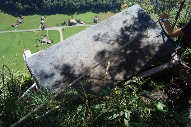 Base Jumper Absprungstelle Via Ferrata