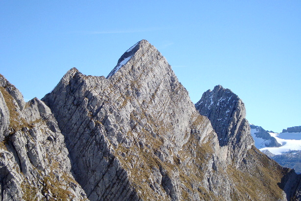 Spitz Mann (2578m) und Schyeggstock (2568m)