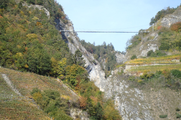 Passerelle à Farinet