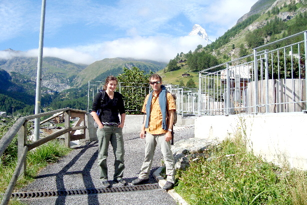 Vor dem Matterhorn (4478m)