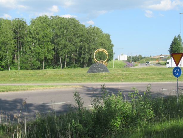 Timboholmsrondellen - Skövde Schweden