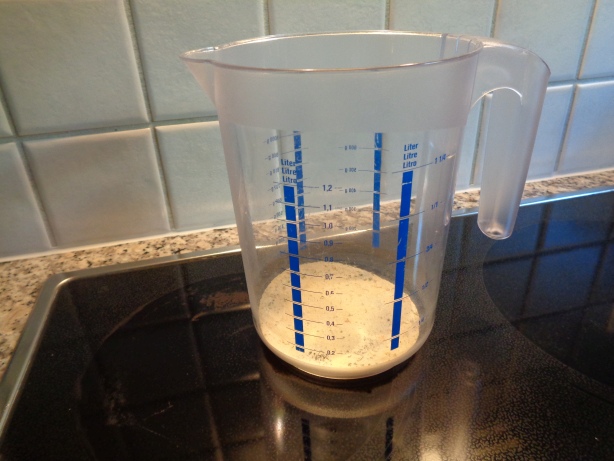 2 Würfel oder 2 gehäufte Teelöffel