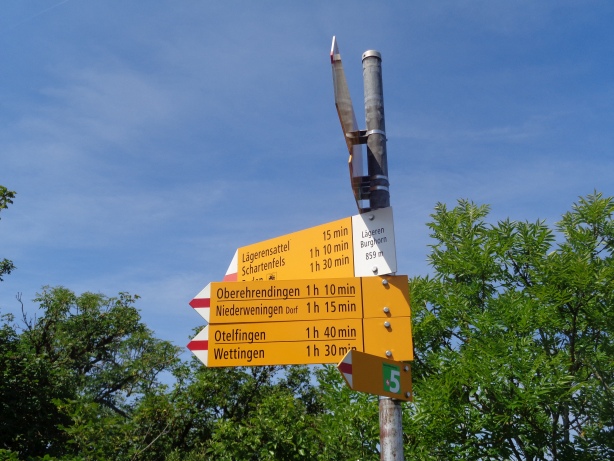 Lägern Burghorn (859m)