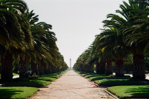 Strasse Francisco de Aguirre