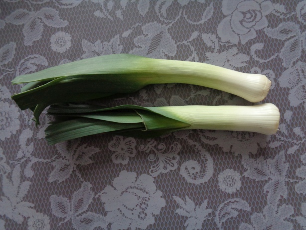2 Lauchstängel
