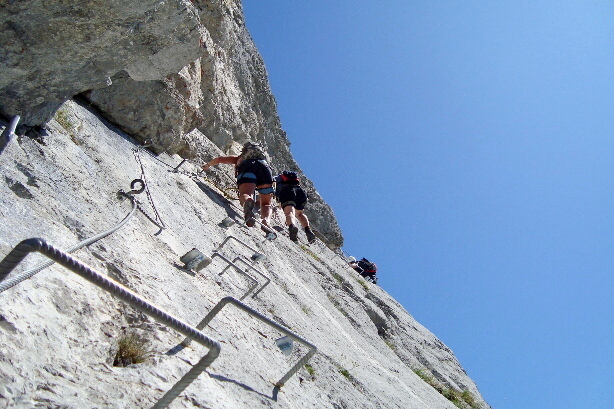 Aufstieg Voie 2