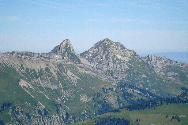 Dent de Savigny (2252m), Dent de Ruth (2236m)