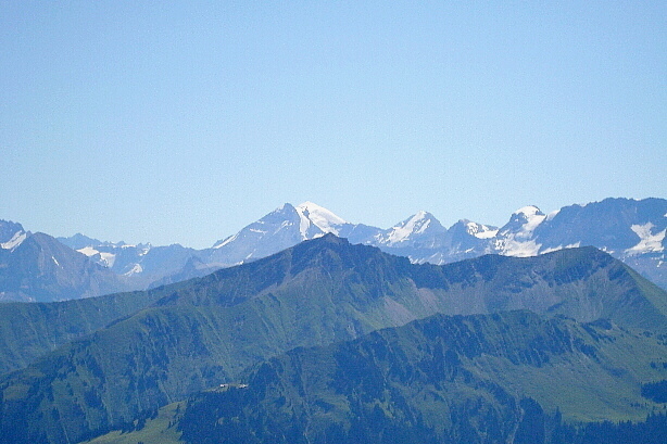 Altels, Balmhorn, Giferspitz, Wasserngrat, Steghorn, Wildstrubel, Lauenehore