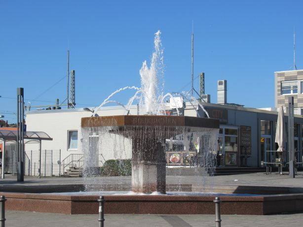 Square of railway station