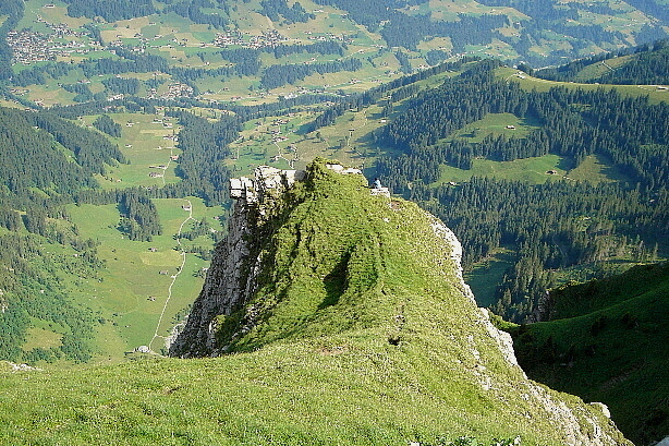 Blick von der Hütte