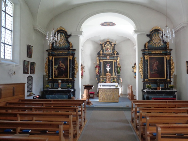Innenansicht Kirche - Bürglen