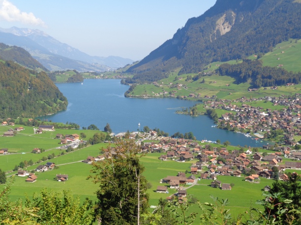 Lungernsee von der Brünigpassstrasse