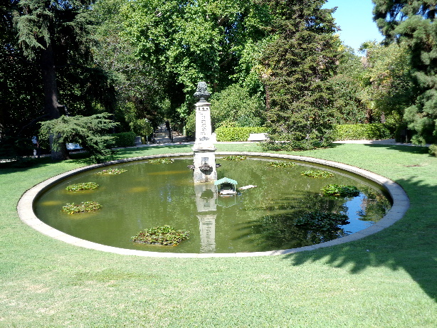 Im botanischen Garten