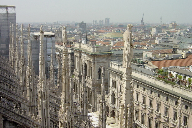 Galleria Vittorio Emanuele vom Domdach