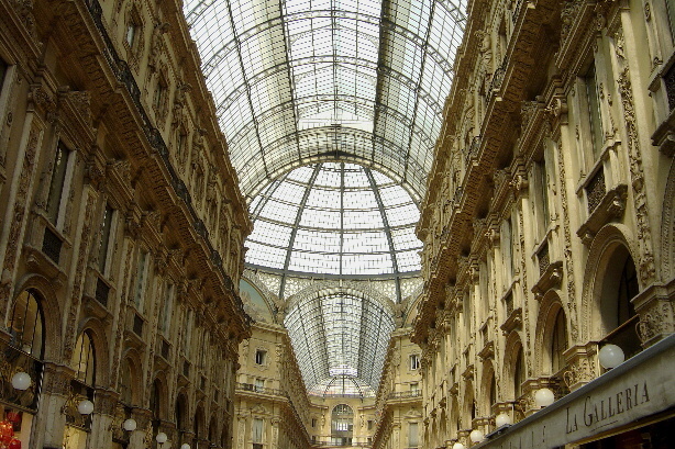 In der Galleria Vittorio Emanuele