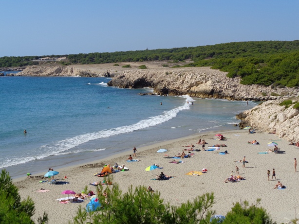 Plage Ste-Croix / Strand von Ste-Croix