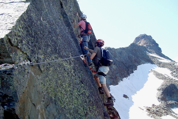 Im Hintergrund Egginer (3366m)