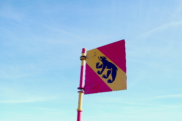 Gipfelfahne Morgenberghorn (2248m)