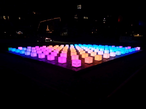 Light cubes