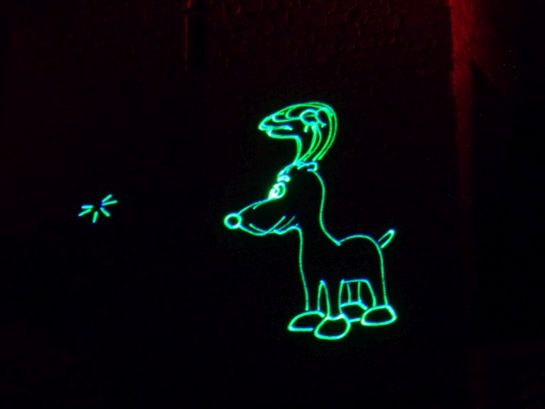 Tower of Animals - The Laser Projektion