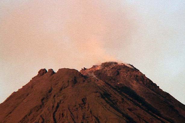 Crater Arenal volcano (1657m)