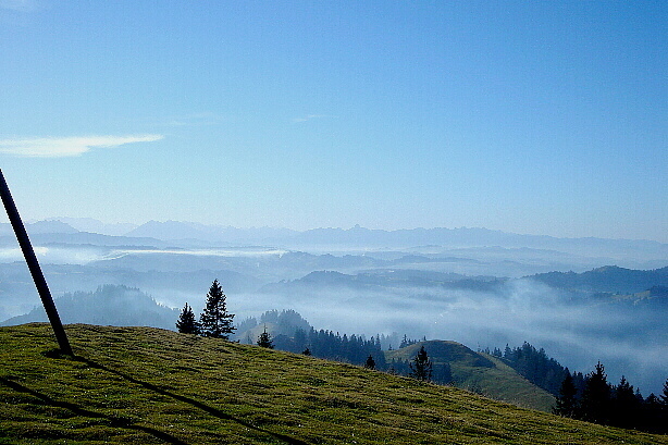 Blick Richtung Niesen, Stockhorn, Gantrisch