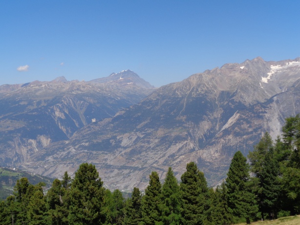 Rinderhorn (3448m), Altels (3624m), Balmhorn (3699m)