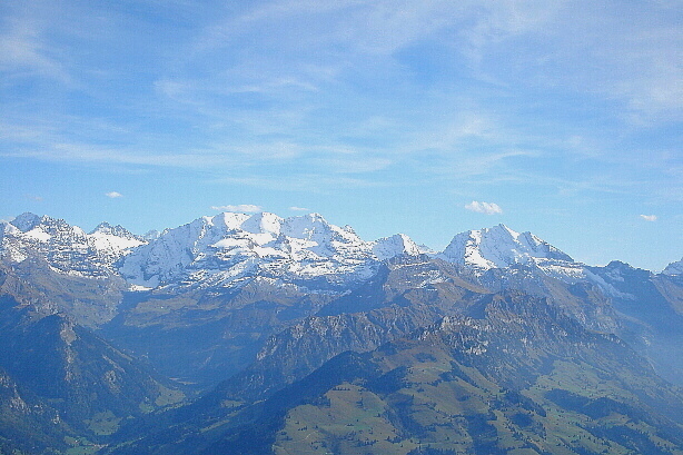 Gspaltenhorn, Tschingelhorn, Blüemlisalp, Fründenhorn, Doldenhorn