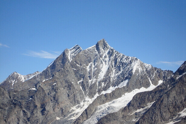 Mischabel - Dom (4545m) und Täschhorn (4490m)