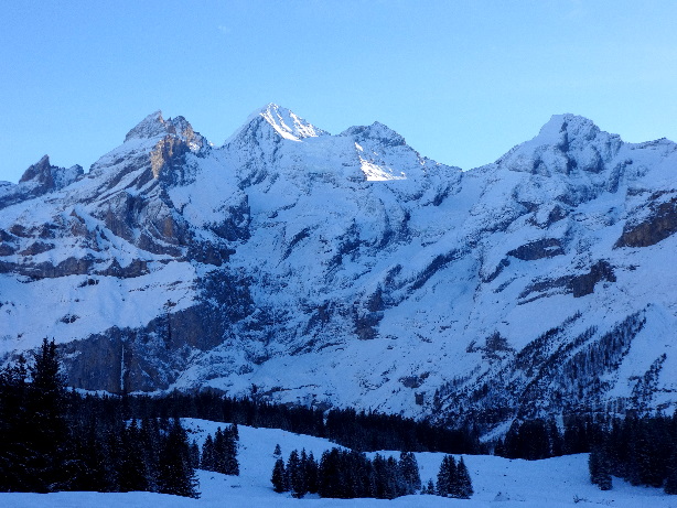 Blümlisalp Rothorn, Blümlisalphorn, Oeschinenhorn, Fründenhorn