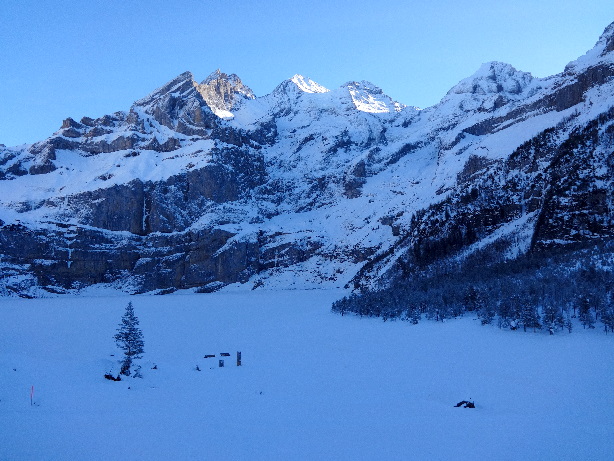 Blümlisalp Rothorn, Blümlisalphorn, Oeschinenhorn, Fründenhorn
