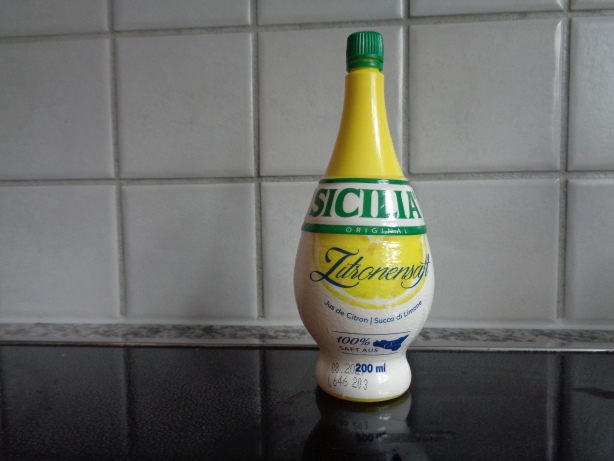 2 Esslöffel Zitronensaft