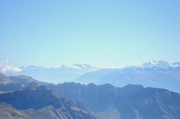 Monte Leone, Hübschhorn, Mattwaldhorn, Senggchuppa, Fletschhorn, Weissmies