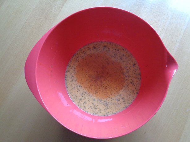 Den Schinken beigeben und rühren