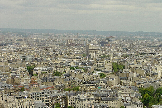 Aussicht vom Eiffelturm